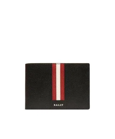 Bally Wallet Card Bag In Black