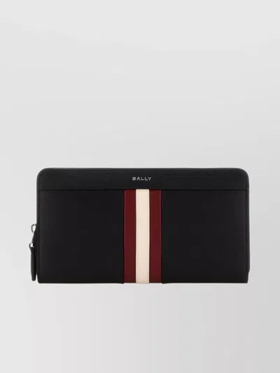 BALLY WALLET LEATHER STRIPE DESIGN