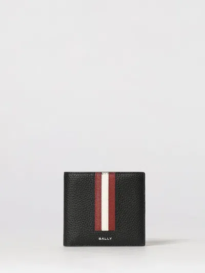 Bally Wallet Men  In Black