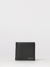 Bally Wallet Men  In Black