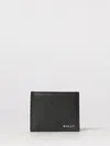 Bally Wallet Men  In Black