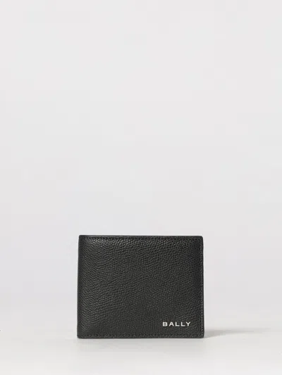 Bally Wallet Men  In Black