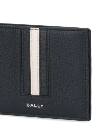 Bally Wallets In Black+palladio