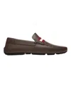 Bally Waltec 6230207 Men's Chocolate Calf Plain Leather Loafers In Brown
