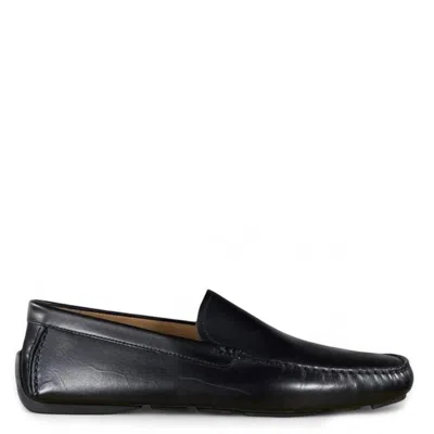 Bally Walton Leather Drivers In Black