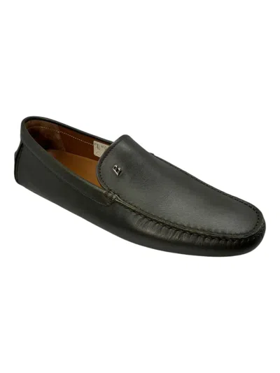 Bally Wander 6222874 Men's Fango Calf Loafers Leather Loafer In Black