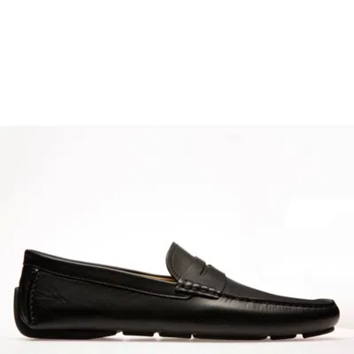 Bally Warno Driver Loafers In Black