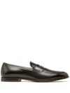 Bally Webb Leather Penny Loafers In Black