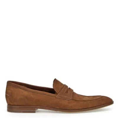 Bally Wedian Nubuk Penny Loafers In Multi