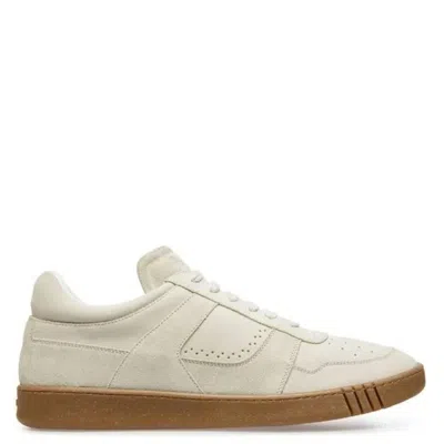 Bally Weky Suede Low-top Sneakers In Neutral