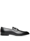 Bally Wember Leather Loafers In ブラック