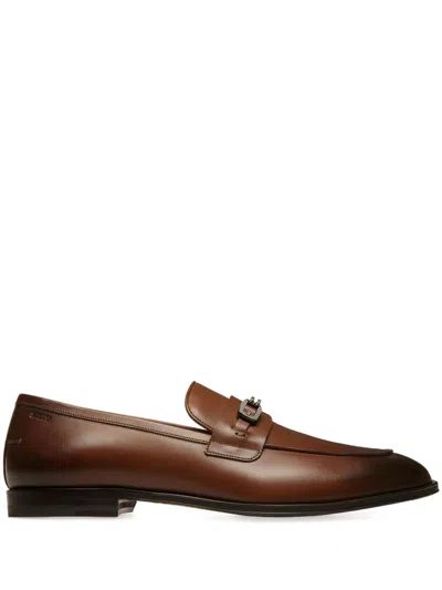 Bally Westro Loafers In Brown