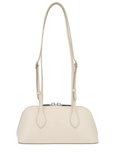 Bally White Calf Handbag In Neutral