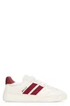 Bally White Leather Rebby Sneakers