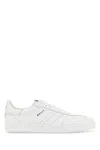 Bally White Leather Rivy Sneakers In White