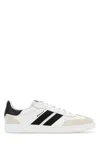 Bally Leather Sneakers With Contrast Heel Tab In White