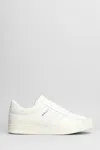 Bally White Leather Sneakers In White
