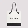 Bally Logo Tote Bag In White