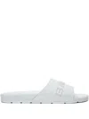 Bally White Ny Sandals In Multi