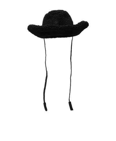 Bally Wide-brimmed Cowboy Hat In Black