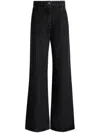 Bally Wide-leg Jeans In Grey