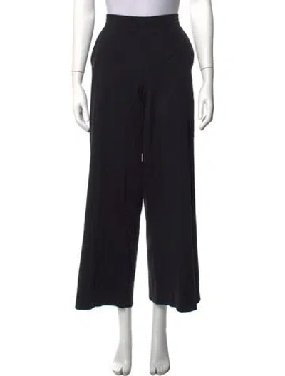 Pre-owned Bally Wide Leg Pants In Black
