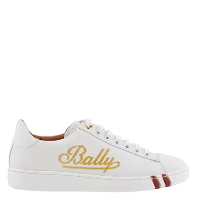 Bally Wiera White Leather Low-top Sneakers