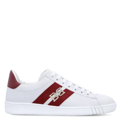 Bally Wiky Leather Low-top Sneakers In Multi