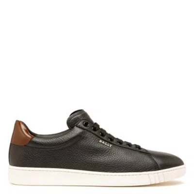 Bally Wilson Wildy Leather Low-top Sneakers In Black