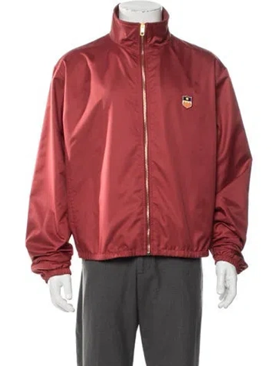 Pre-owned Bally Windbreaker In Red