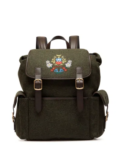 Bally Winter Capsule Backpack In Green
