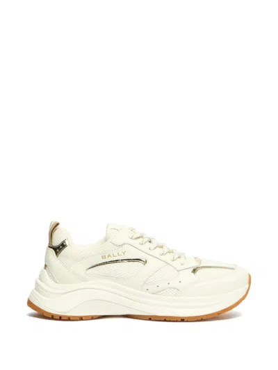 Bally Woge Lace-up Sneakers In White