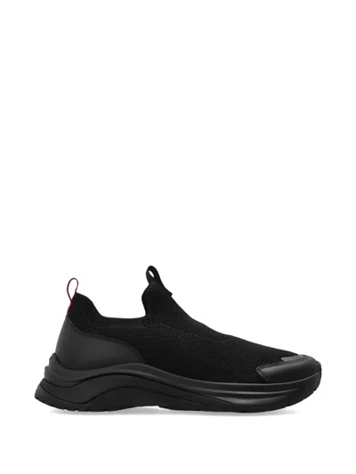 Bally Woge Pull-tab Sneakers In Black