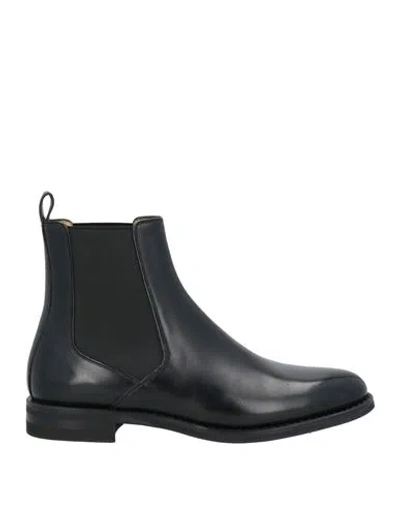 Bally Woman Ankle Boots Black Size 7 Calfskin