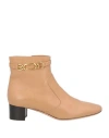 Bally Woman Ankle Boots White Size 5.5 Lambskin In White