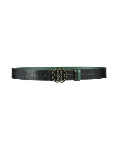 Bally Woman Belt Black Size 34 Leather