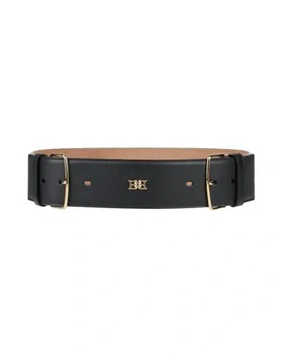Bally Woman Belt Black Size 38 Leather