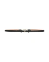 Bally Woman Belt Black Size 42 Cow Leather