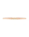 Bally Woman Belt Blush Size 38 Leather In Pink