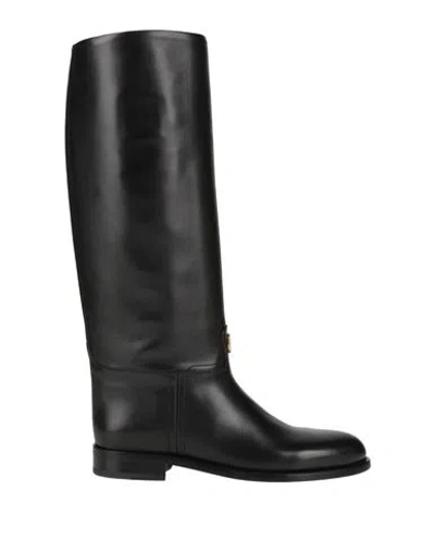 Bally Woman Boot Black Size 5.5 Calfskin