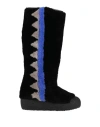 Bally Chiora 6228435 Women's Black/blue Fur Boots In Black