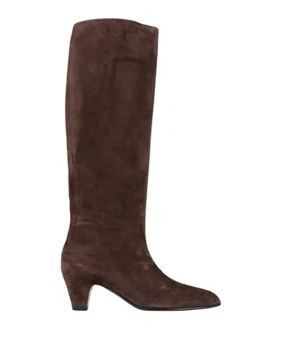 Bally Woman Boot Brown Size 7.5 Leather