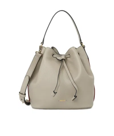 Bally Woman Bucket Bag In Nude