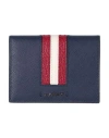 Bally Woman Cardholder Blue Size - Leather