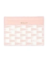 Bally Woman Cardholder Light Pink Size - Leather