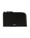 Bally Woman Coin Purse Black Size - Leather In Black
