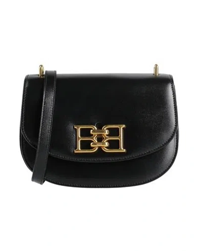 BALLY BALLY WOMAN CROSS-BODY BAG BLACK SIZE - LEATHER