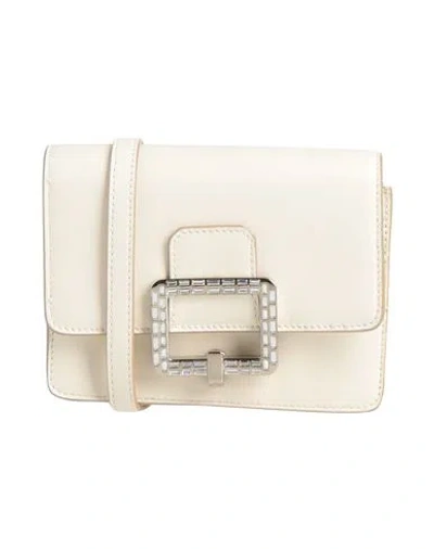Bally Woman Cross-body Bag Cream Size - Leather In Neutral