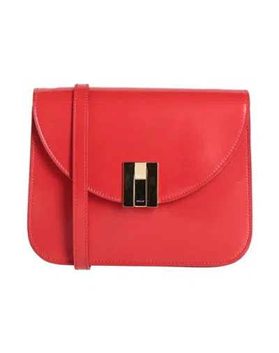 Bally Woman Cross-body Bag Red Size - Leather