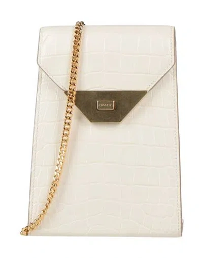 Bally Woman Cross-body Bag Off White Size - Leather